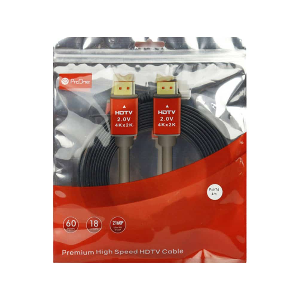 کابل HDMI پرووان مدل PCH74 طول 4 متر 3 کابل HDMI پرووان مدل PCH74 طول 4 متر