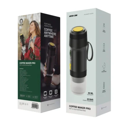 قهوه ساز قابل حمل گرین لاین مدل Green Lion Coffee Maker Pro
